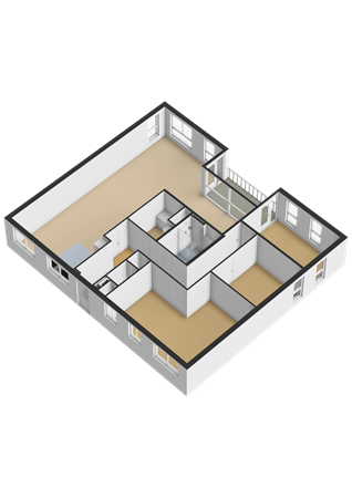 Floorplan - Guadeloupestraat 101, 1339 MC Almere